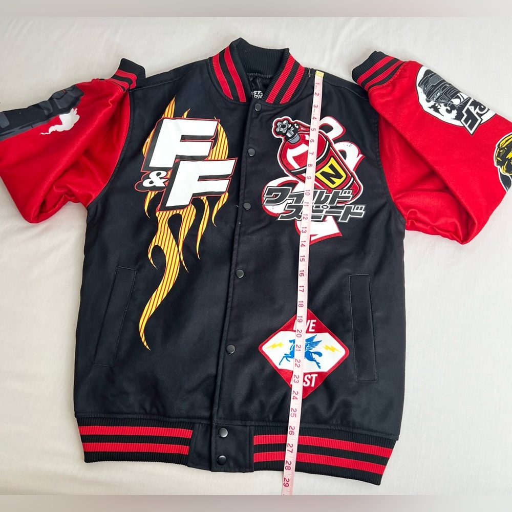 Fast And The Furious  Letterman Wool Mens Jacket Size Large New - Picture 6 of 11